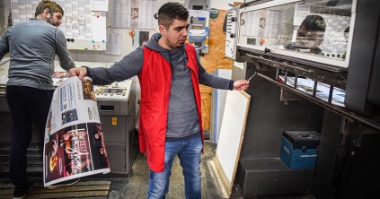 A szerkesztőségtől a nyomdáig